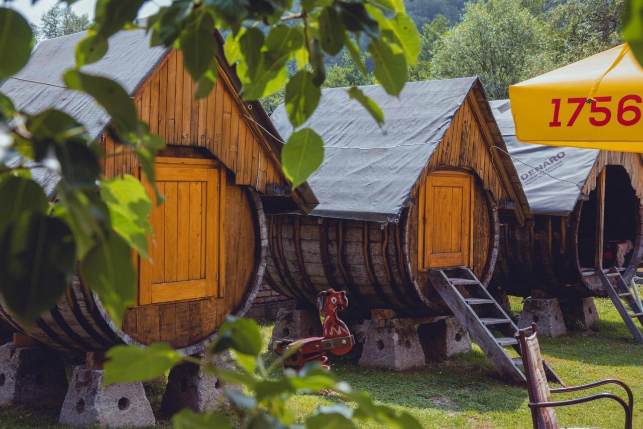 Rafting Kamp Dvije Vrbe Hotel Foca Bagian luar foto