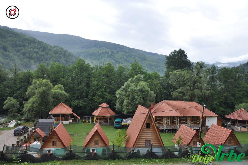 Rafting Kamp Dvije Vrbe Hotel Foca Bagian luar foto